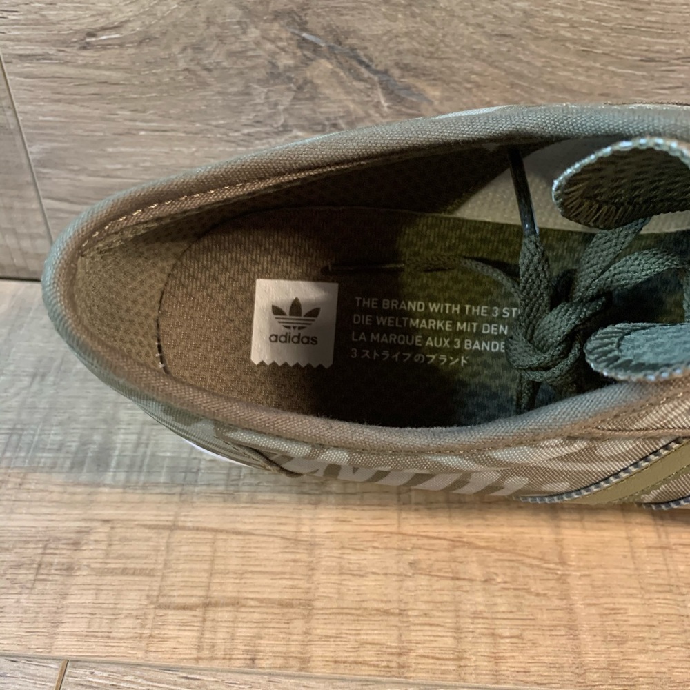 Adidas Adi-Ease Skateboarding Shoes Raw Khaki - Picture 7 of 7